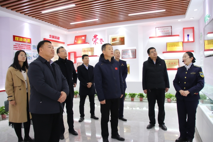 2024-12-19省直工会到石家庄南站检查（文化展厅），摄：周兴乐