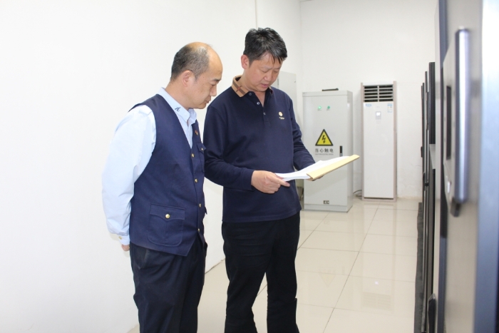 石安分公司开展五一节前安全检查