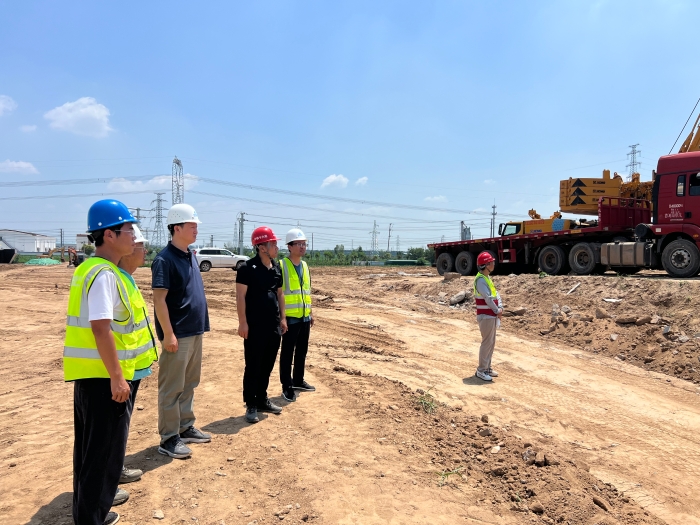 2025年7月18日，石安分公司督导新增肥乡西互通超危大工程箱梁架设作业