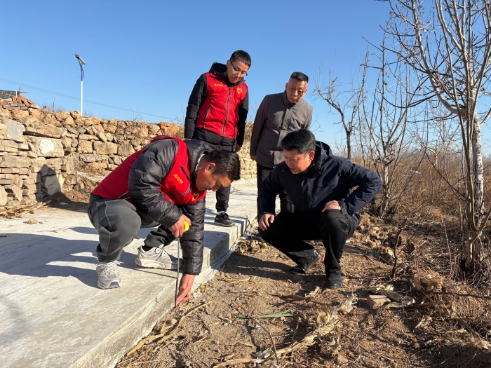 2025年12月2日，石安分公司到曲阳县店上村调研督导乡村振兴工作