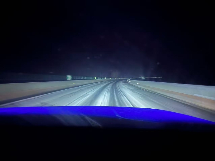 涿鹿保通保畅应急大队：彻夜巡查迎战风寒 坚守岗位力保畅通1.18